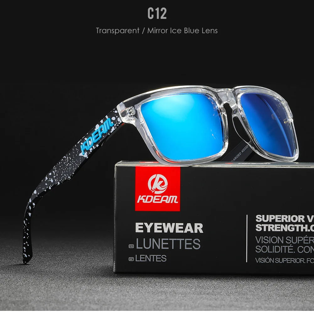KDEAM Polarized Square Sunglasses