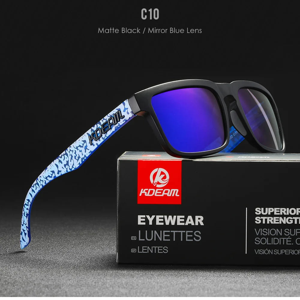 KDEAM Polarized Square Sunglasses