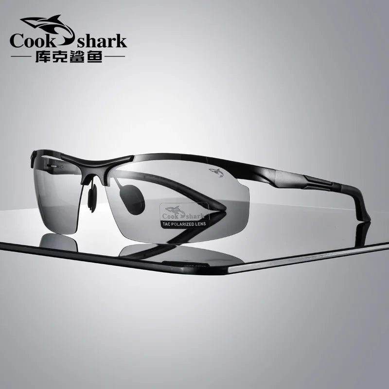 COOKSHARK AeroFlex Photochromic Sunglasses