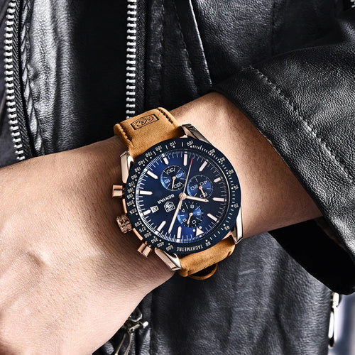 BENYAR Luxury Leather Watch