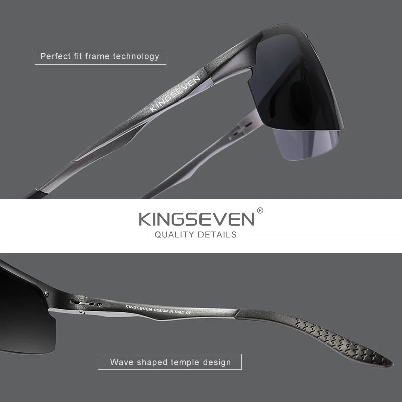 KINGSEVEN Polarized Aviator Sunglasses