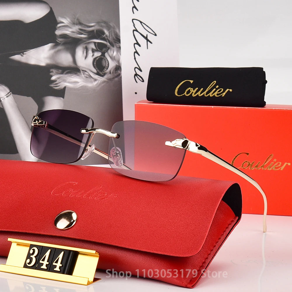 COWLIER Chic Rectangle Sunglasses