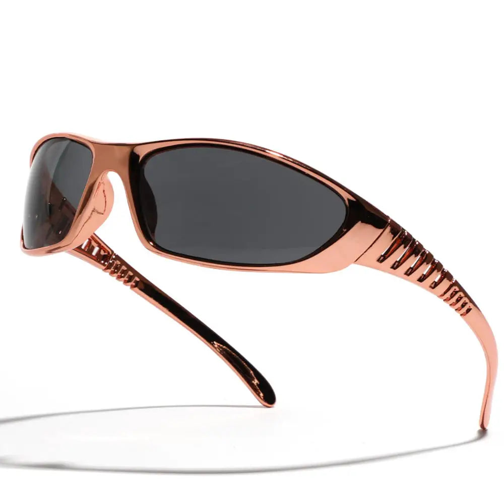 Y2K Future Silver Sunglasses
