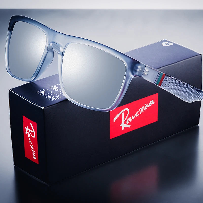 RAVENISA Polarized Rectangle Sunglasses