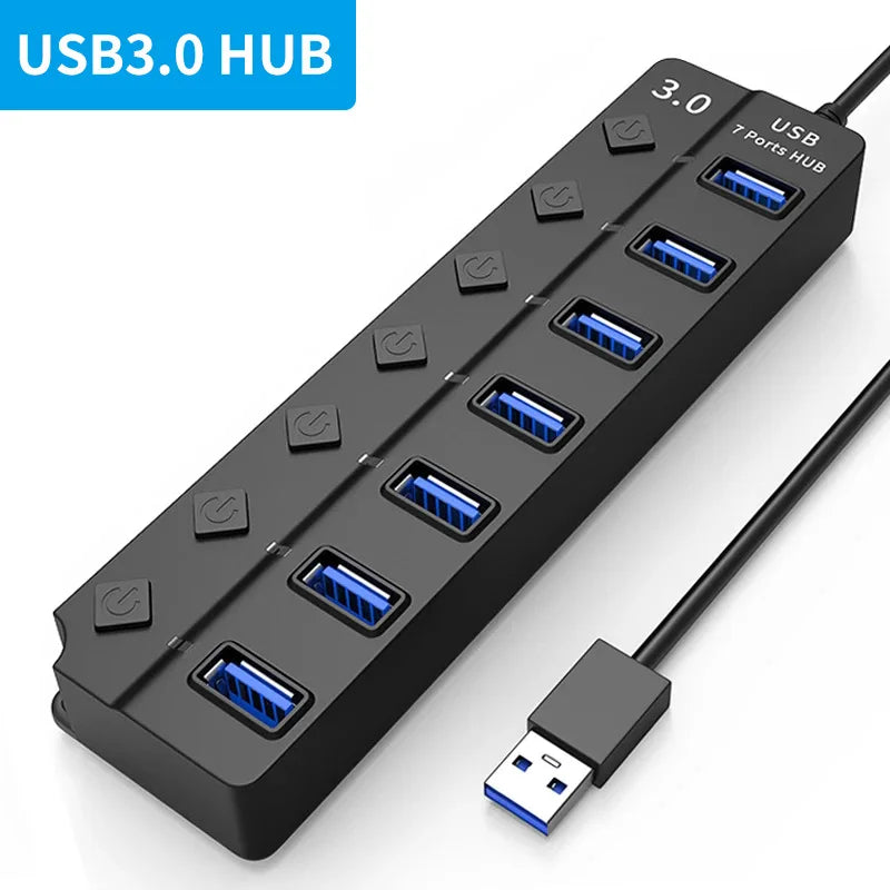 UltraConnect 7-Port USB Hub