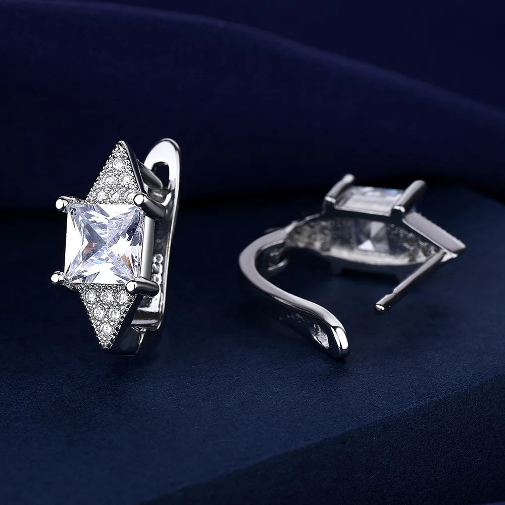 925 Sterling Silver Earrings Jewelry High Quality