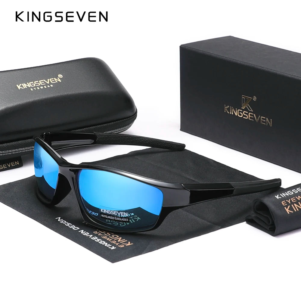 KINGSEVEN SportShield Polarized Sunglasses