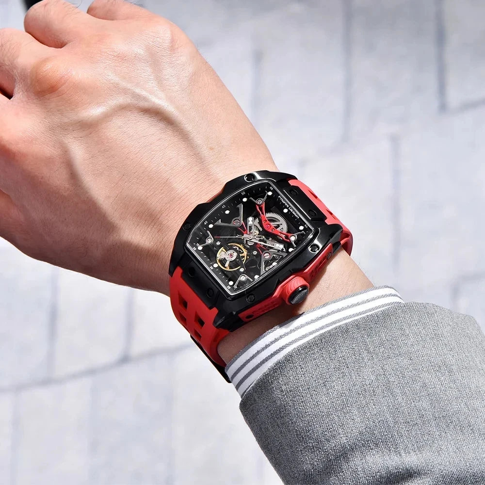 PAGANI DESIGN PD-YS018 Skeleton Automatic Watch