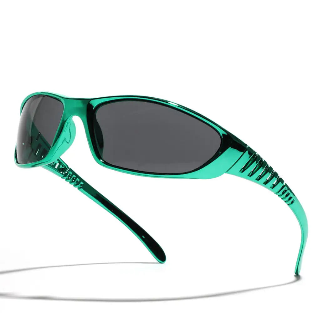 Y2K Future Silver Sunglasses