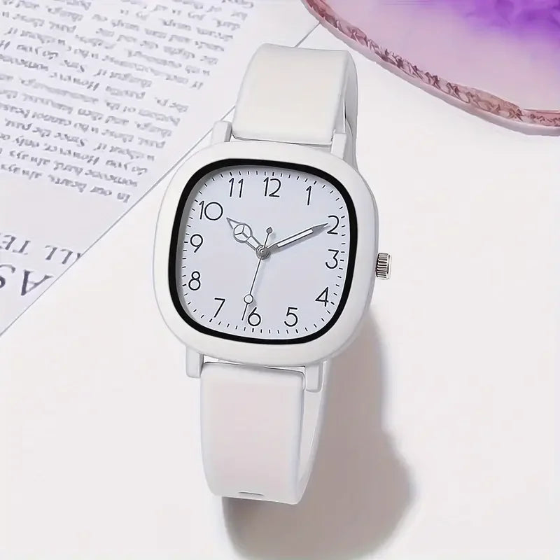 Viva Watch Fashion Silicone Band Women Quartz Watches