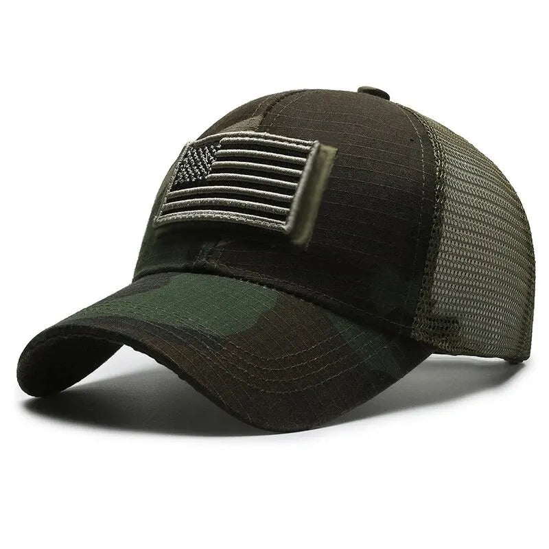 FlexFit Mesh Cap - army look