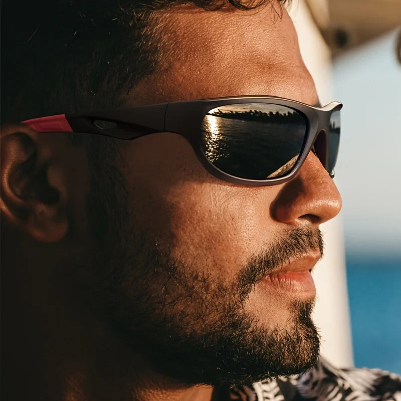 VEGUEROS Sport Goggle Polarized Sunglasses