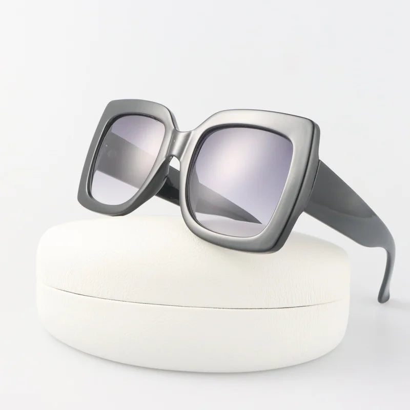 ZBHWISH Mirror Square Sunglasses