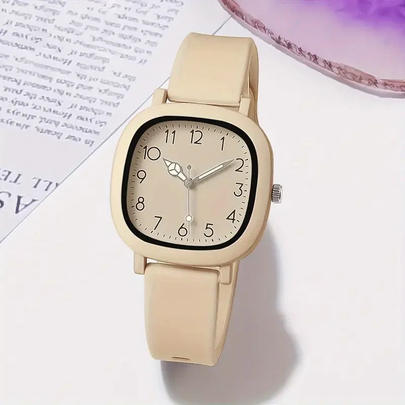 Viva Watch Fashion Silicone Band Women Quartz Watches