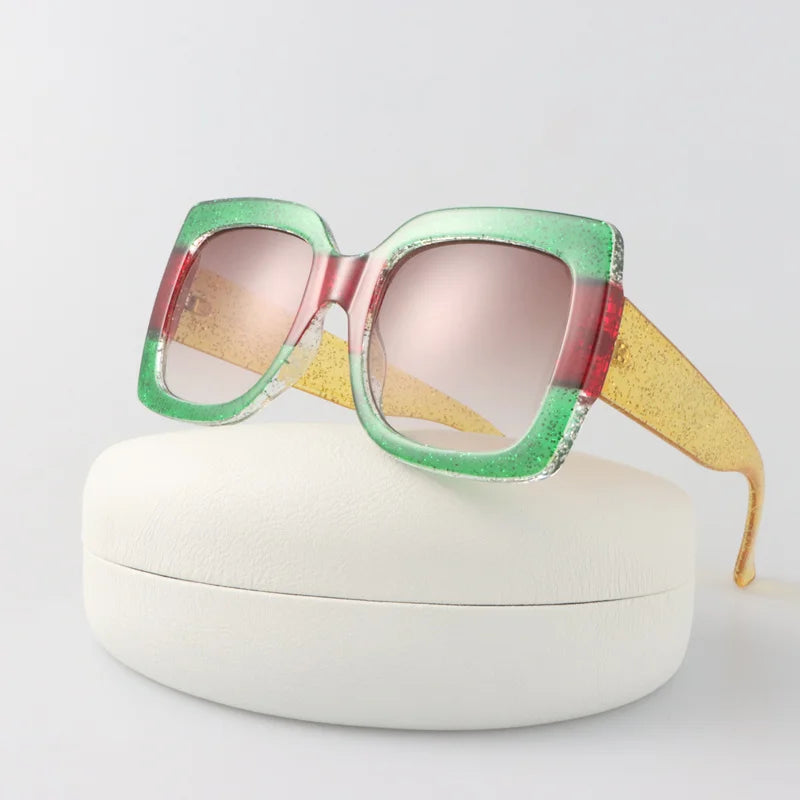 ZBHWISH Mirror Square Sunglasses