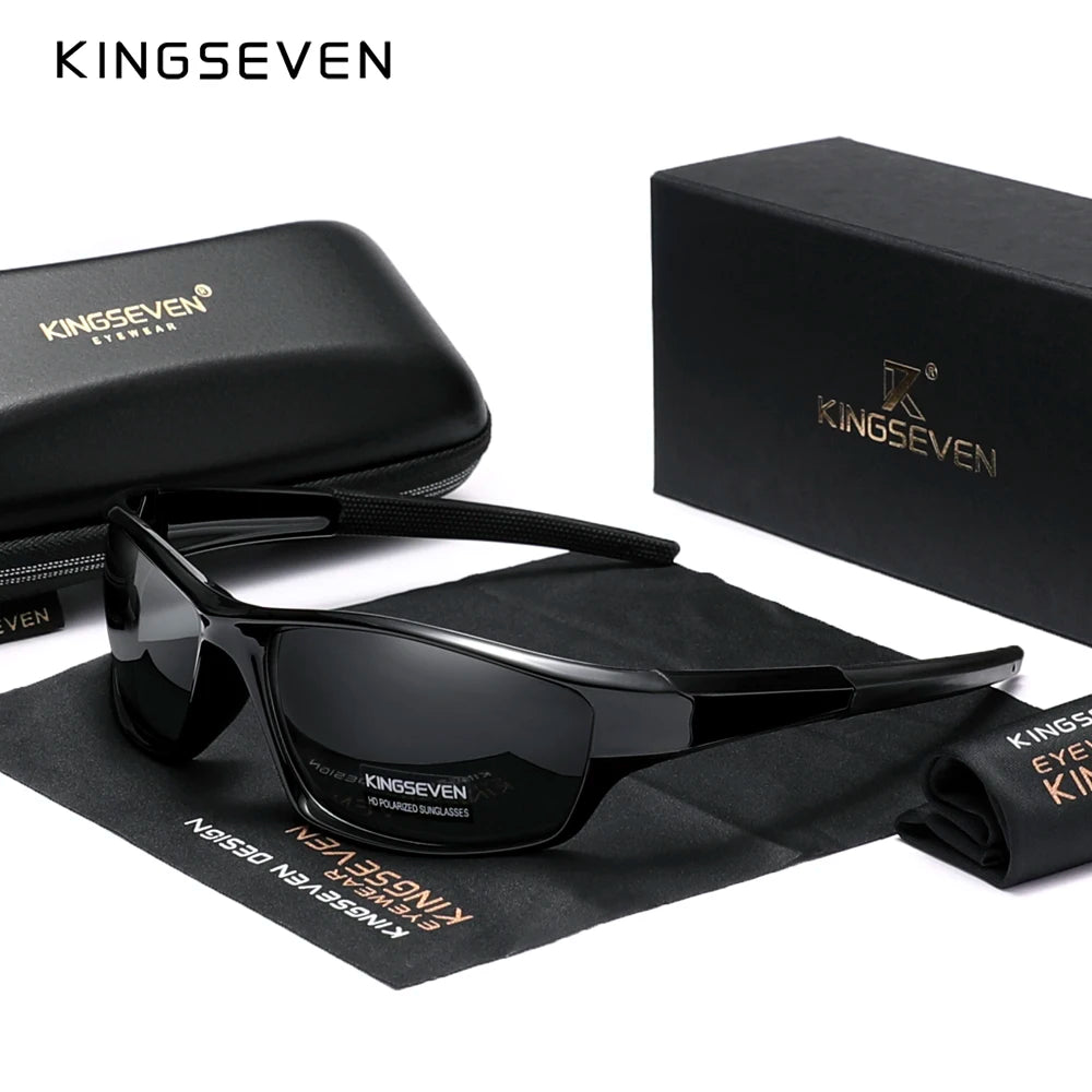 KINGSEVEN SportShield Polarized Sunglasses