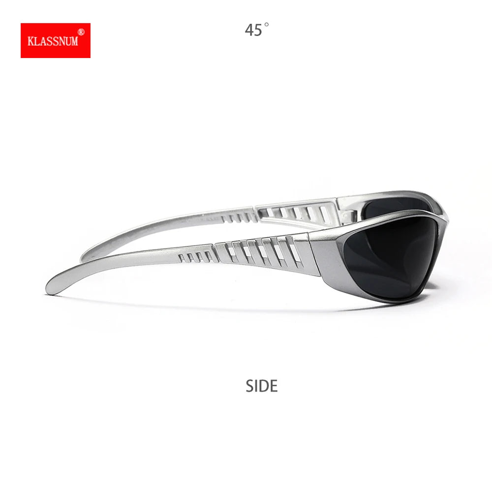 Y2K Future Silver Sunglasses
