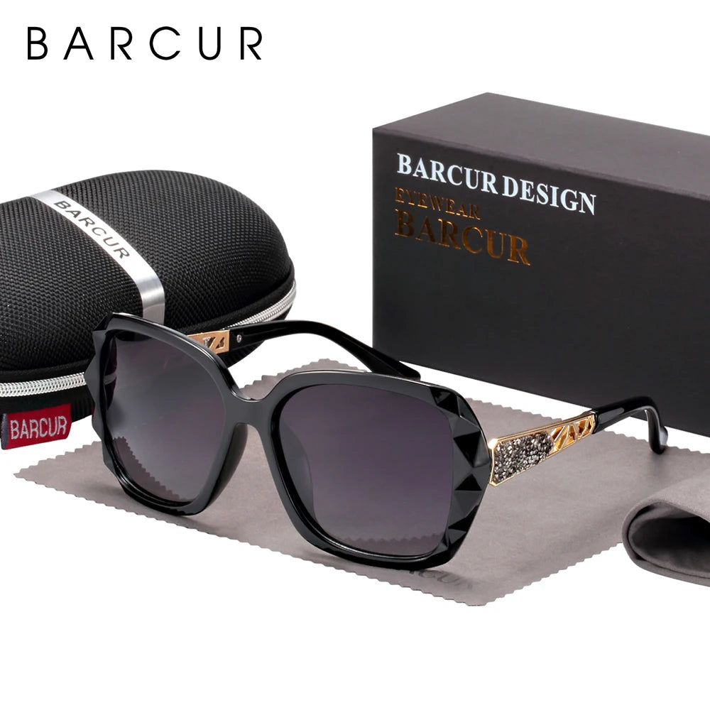 BARCUR Elegance Oval Sunglasses