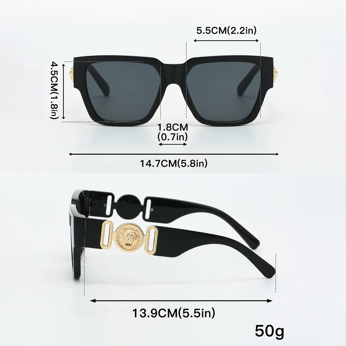 ARTORIGIN Chic Square Sunglasses