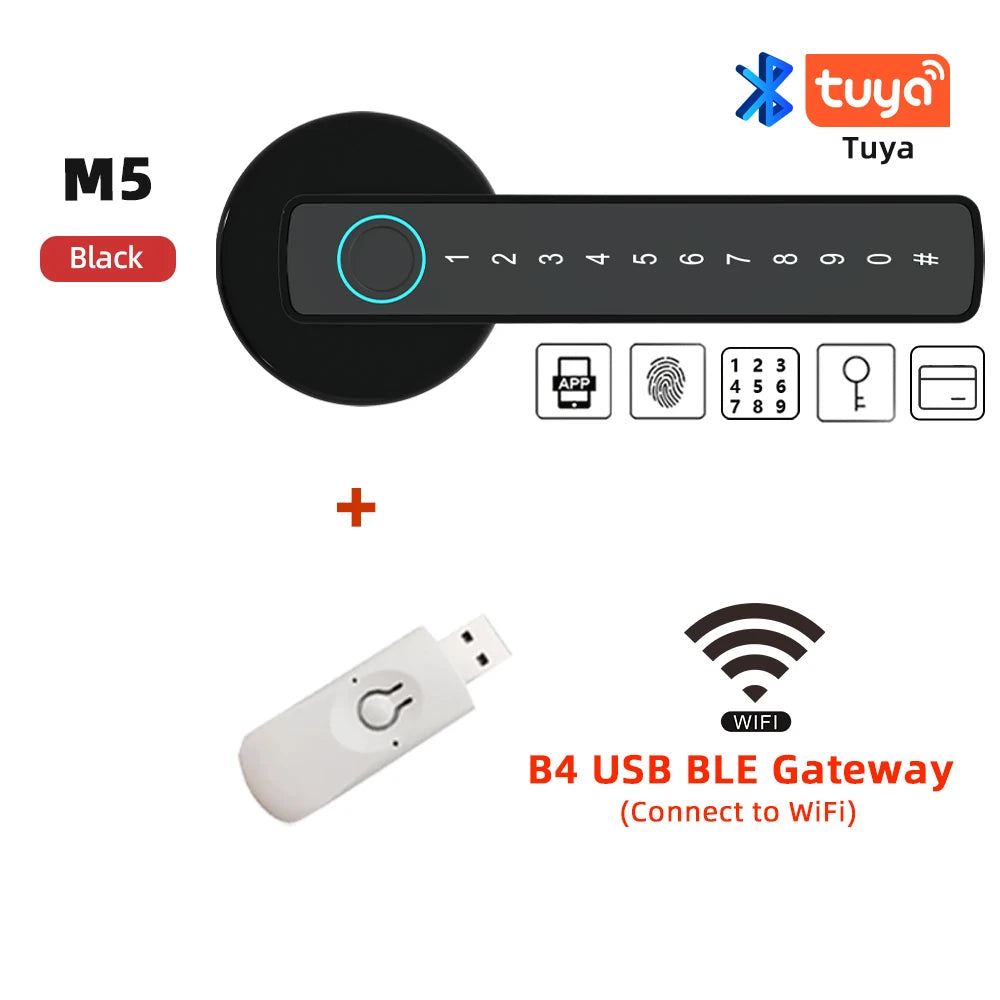 RAYKUBE M5 Smart Biometric Door Lock