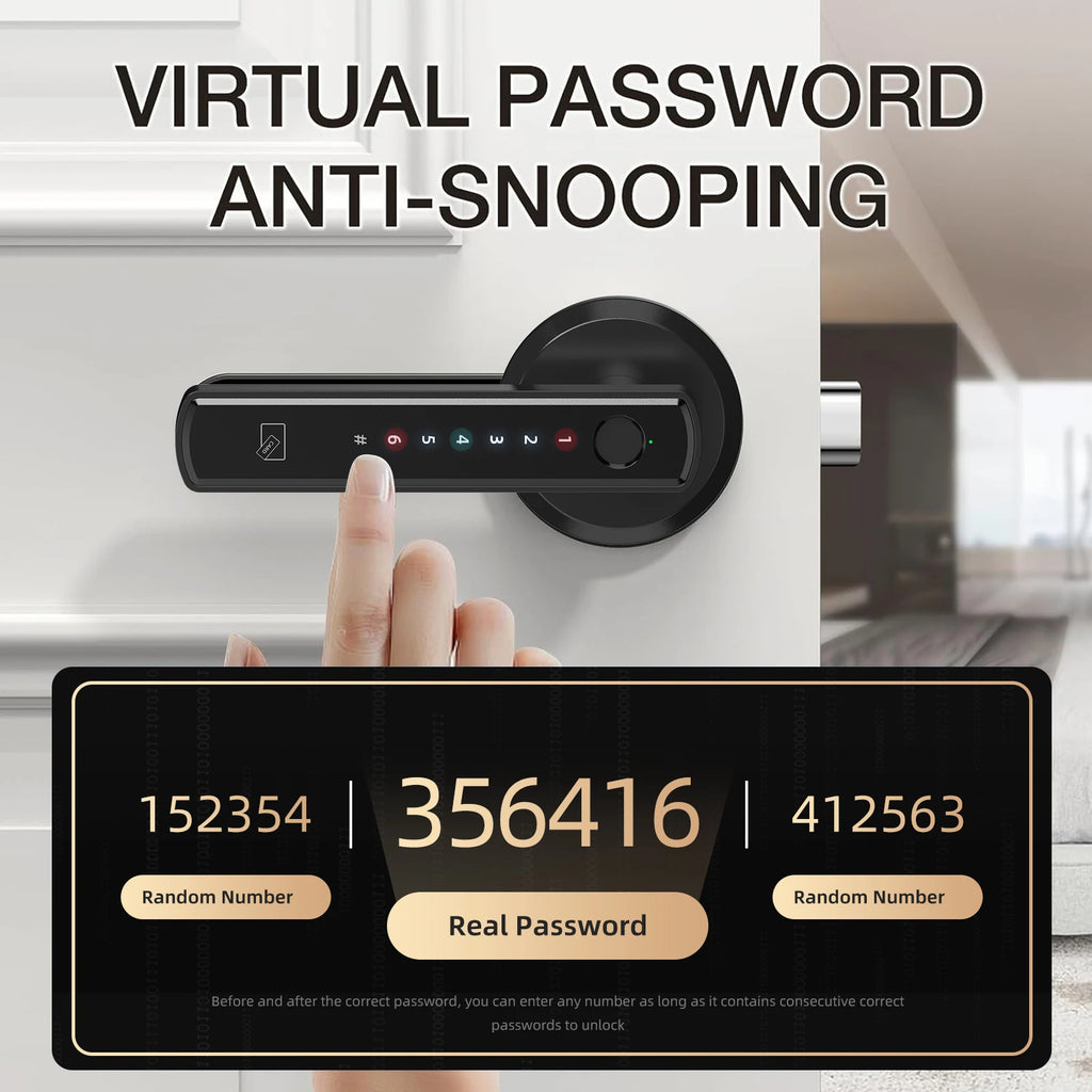 VILADEPOT D6 Smart Biometric Door Lock