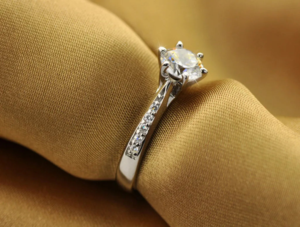 Luxe Geometric Sterling Silver Ring