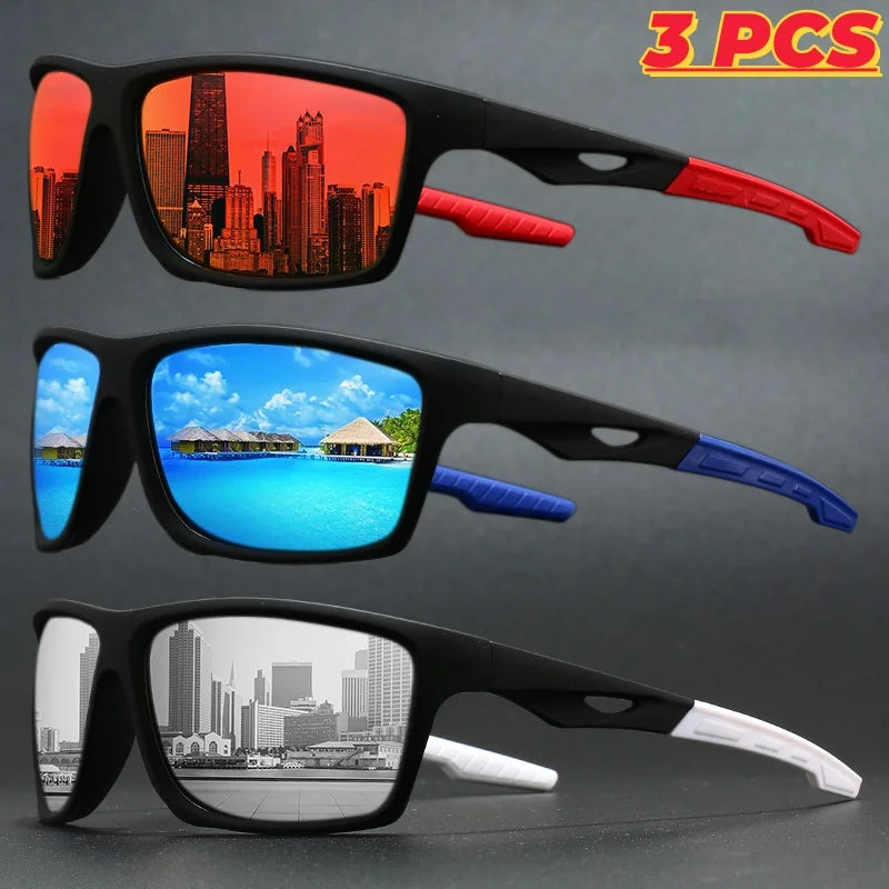 VEGUEROS Sport Goggle Polarized Sunglasses