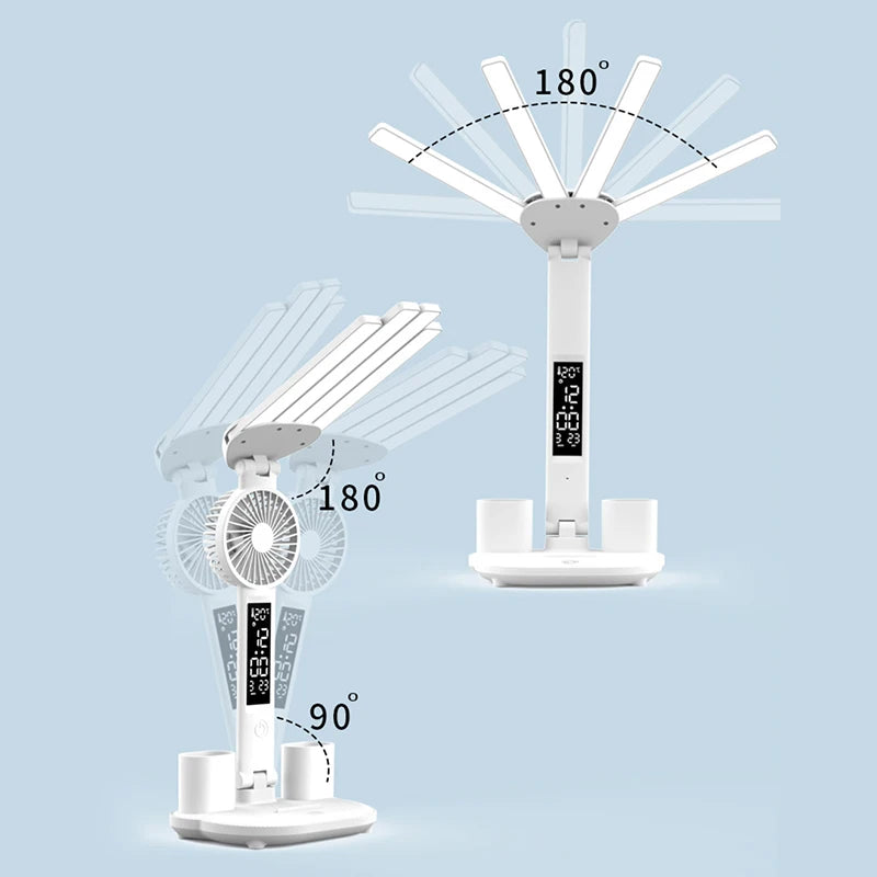 SmartGlow Rechargeable Desk Lamp