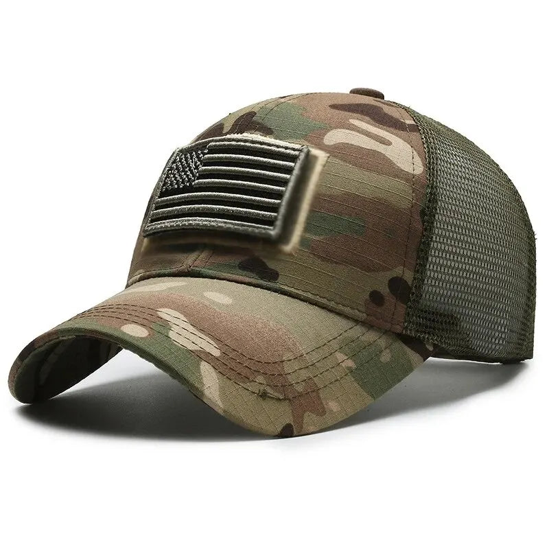 FlexFit Mesh Cap - army look