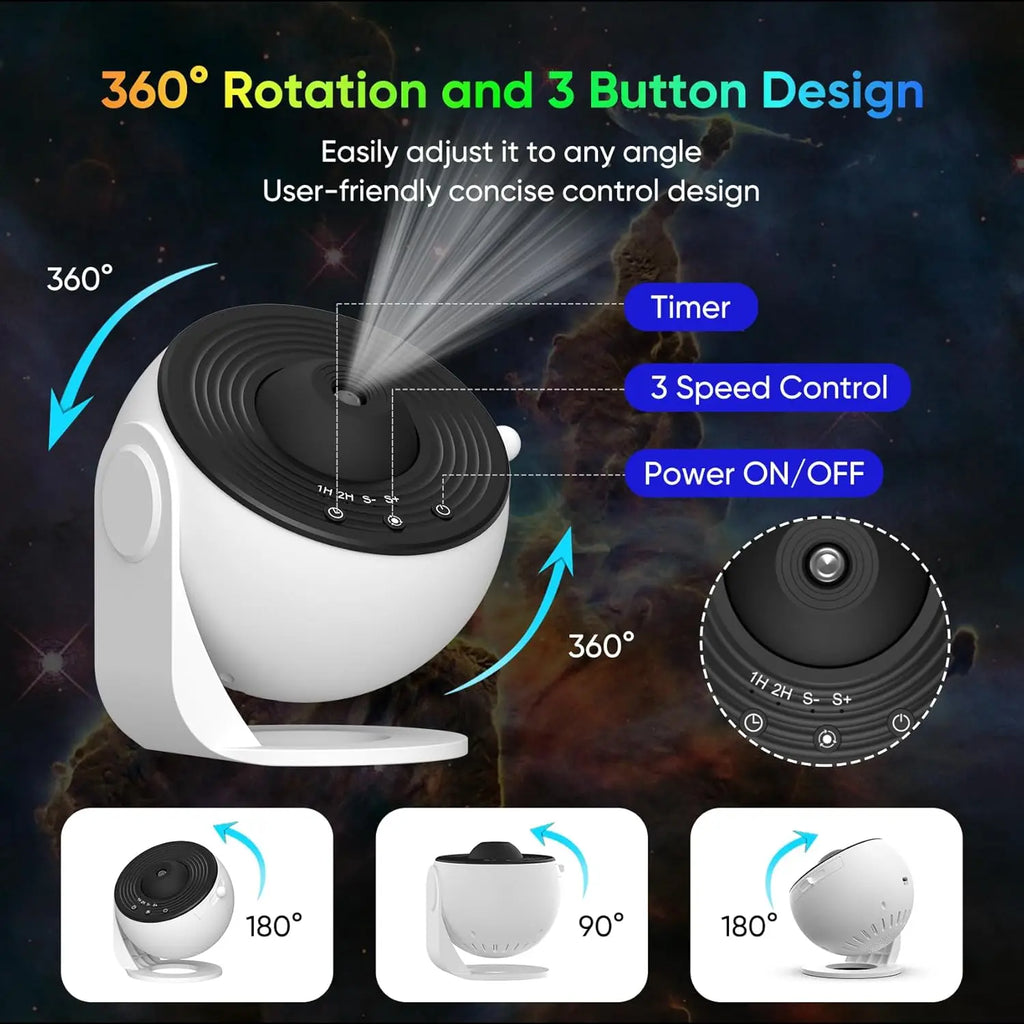 Galaxy Projector HD Star Light