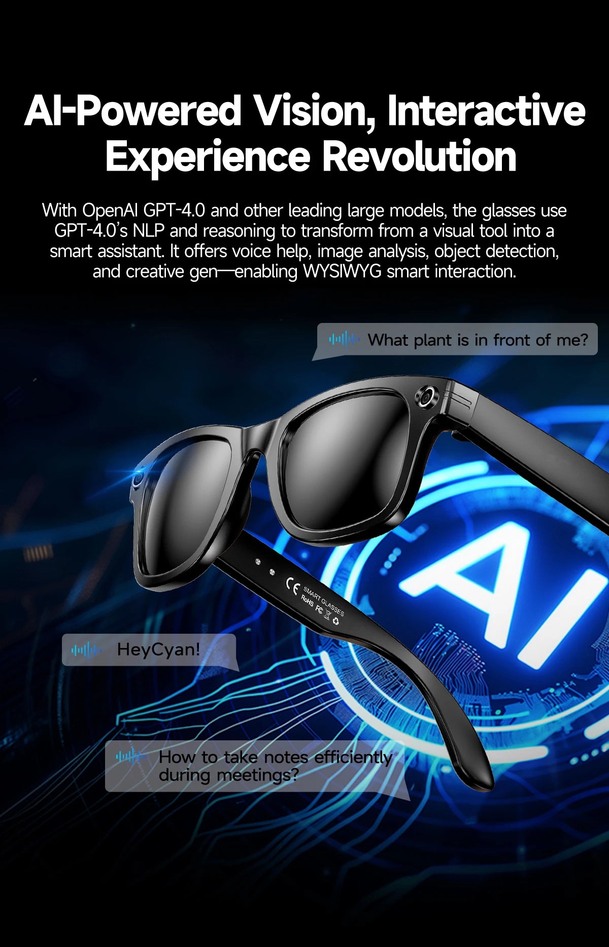 SmartVision AI Glasses