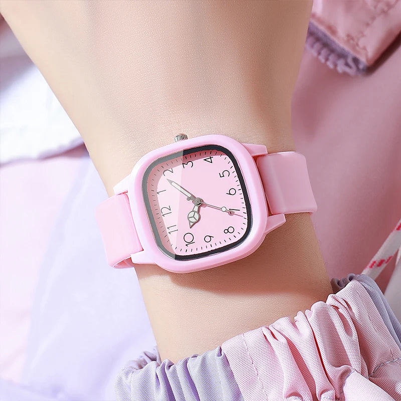 Viva Watch Fashion Silicone Band Women Quartz Watches