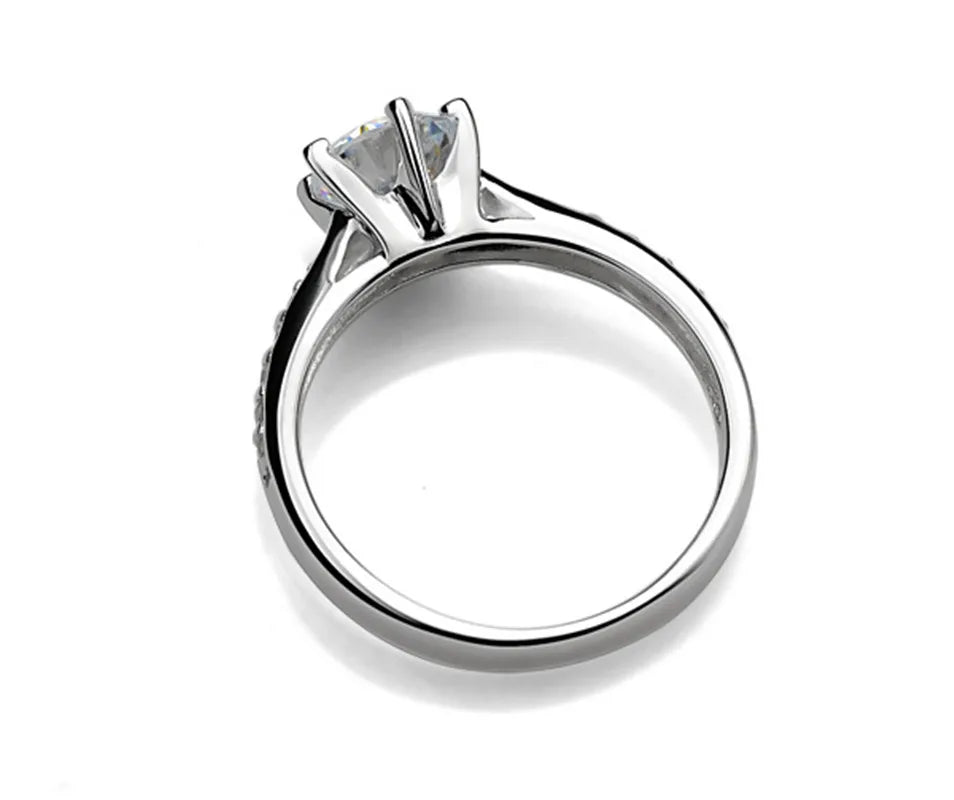 Luxe Geometric Sterling Silver Ring
