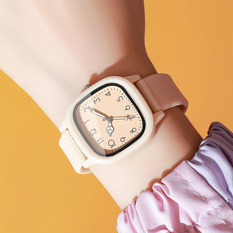 Viva Watch Fashion Silicone Band Women Quartz Watches
