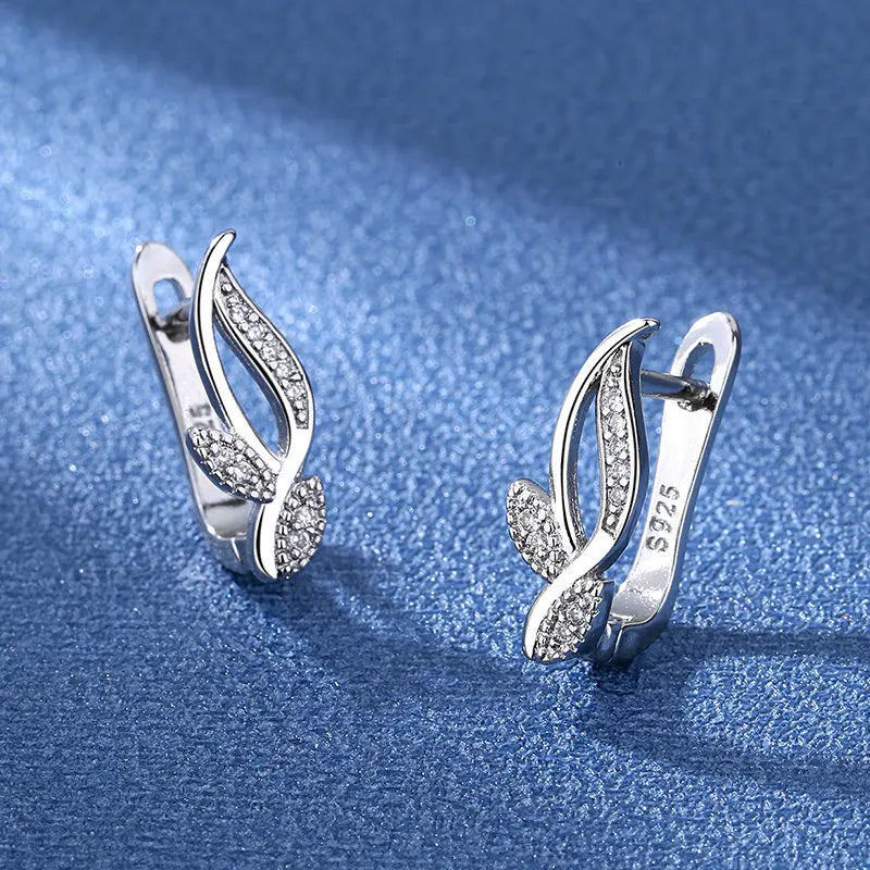 925 Sterling Silver Earrings Jewelry High Quality