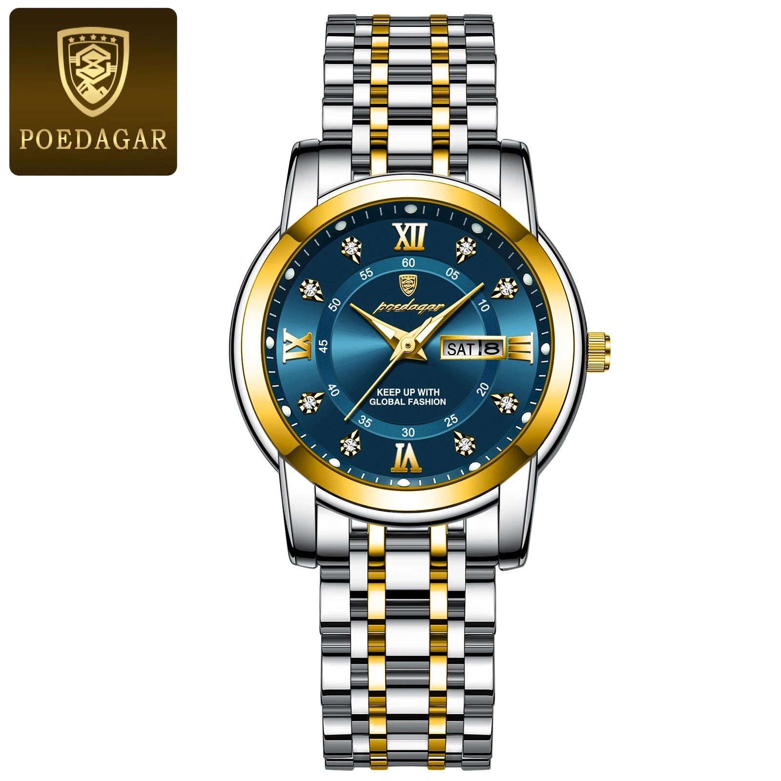 POEDAGAR Luxury Ladies Watch