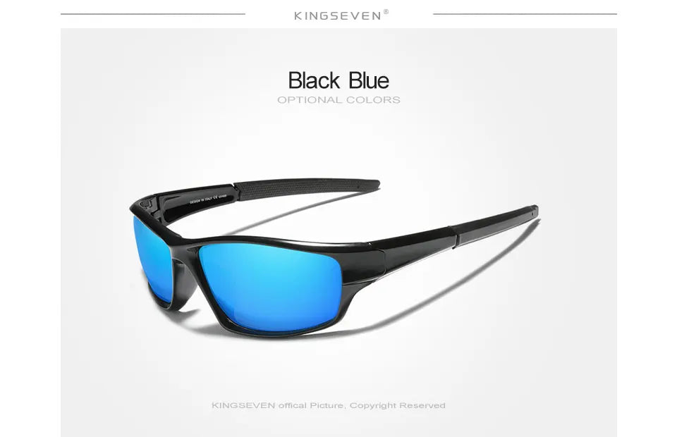KINGSEVEN SportShield Polarized Sunglasses
