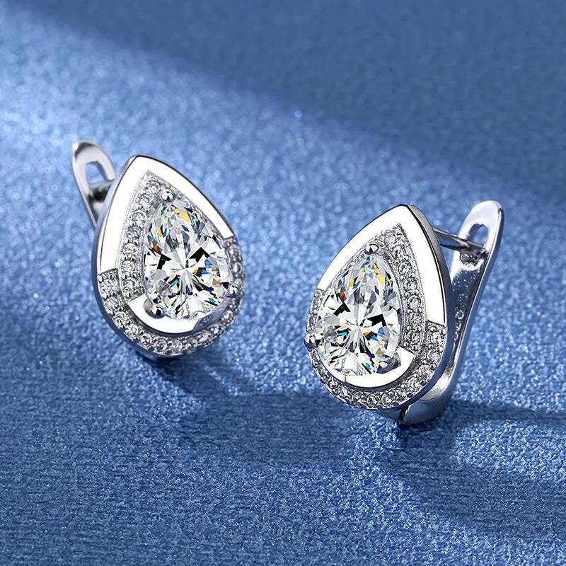 925 Sterling Silver Earrings Jewelry High Quality