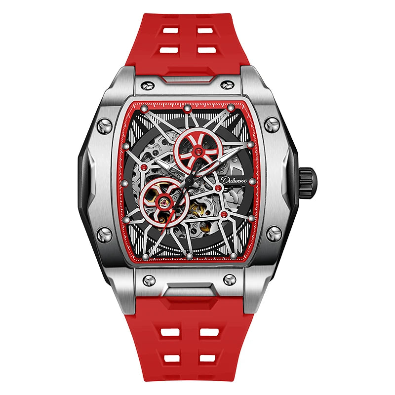 DULUNWE Skeleton Automatic Watch