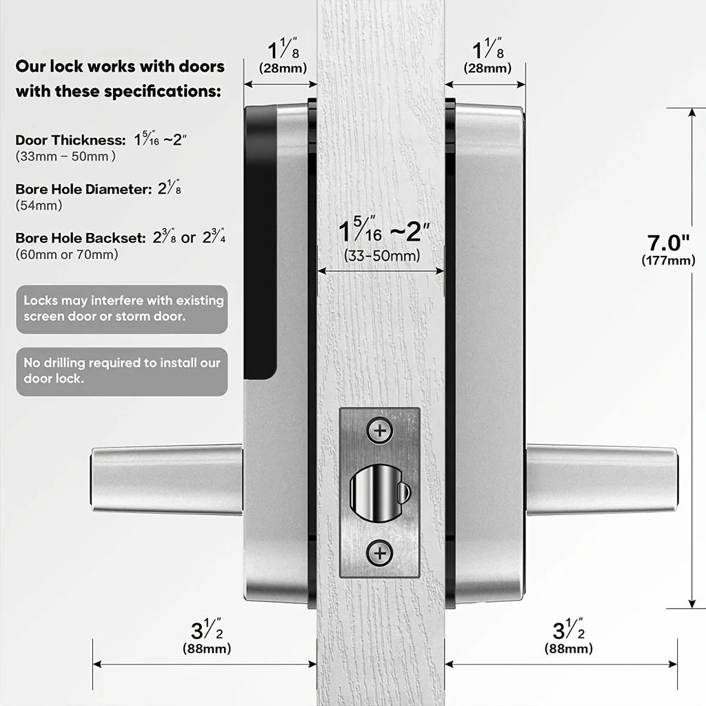 Smart WiFi Fingerprint Door Lock B05