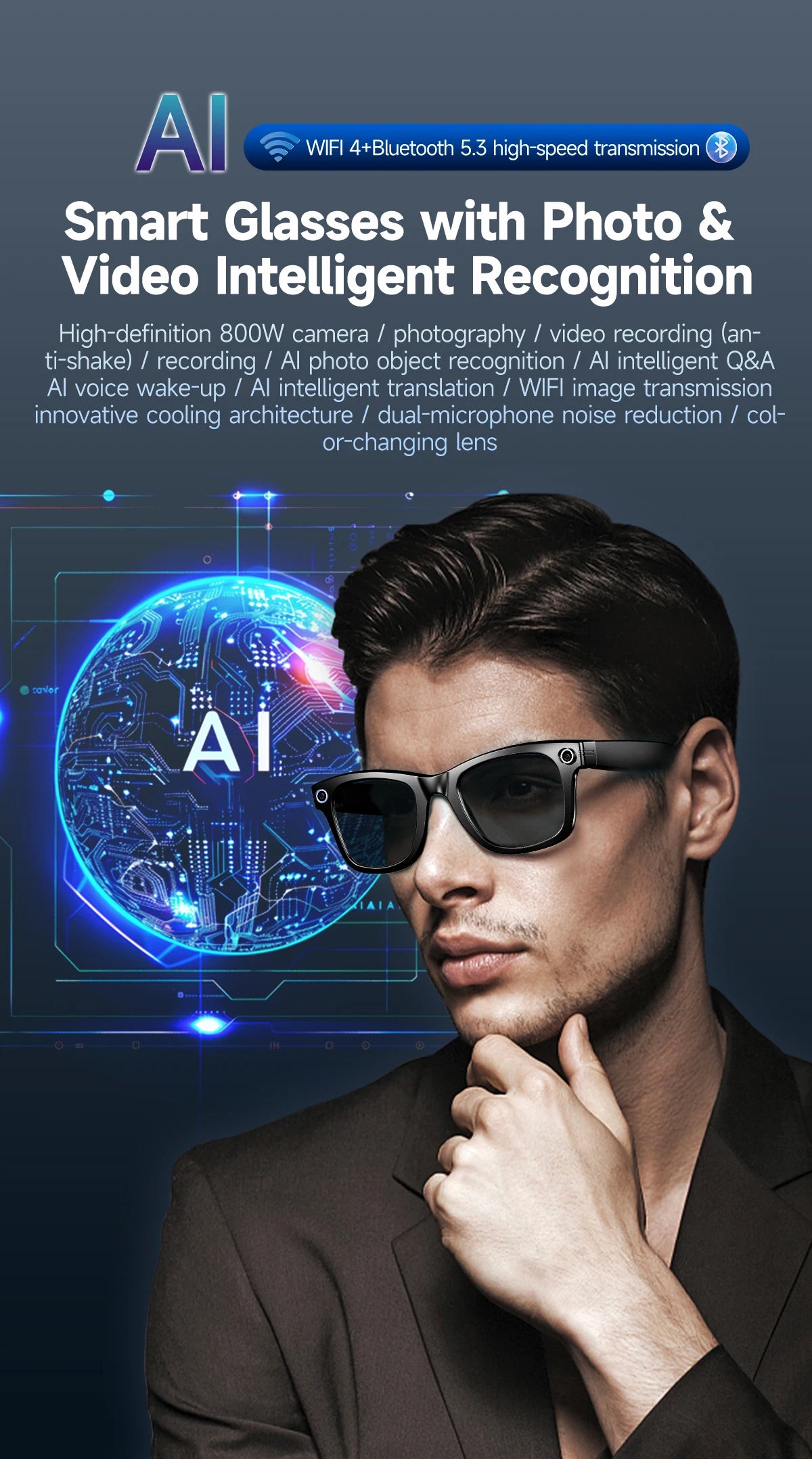 SmartVision AI Glasses