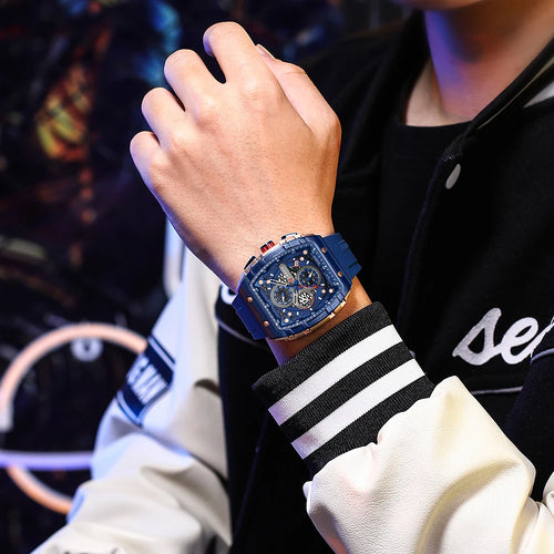 CURREN Sport Rectangle Watch