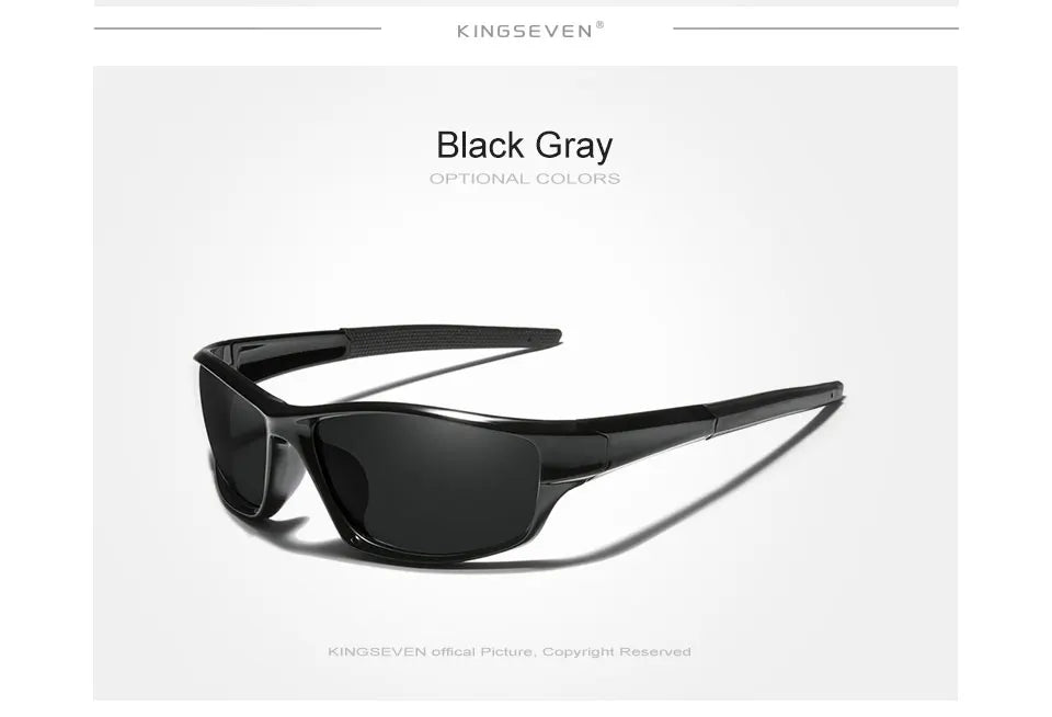 KINGSEVEN SportShield Polarized Sunglasses