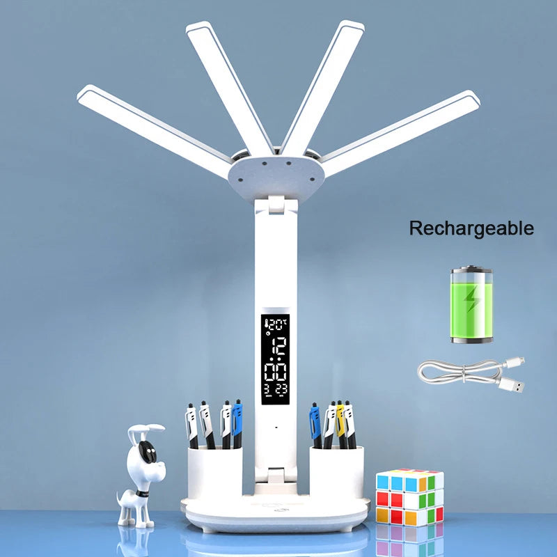 SmartGlow Rechargeable Desk Lamp