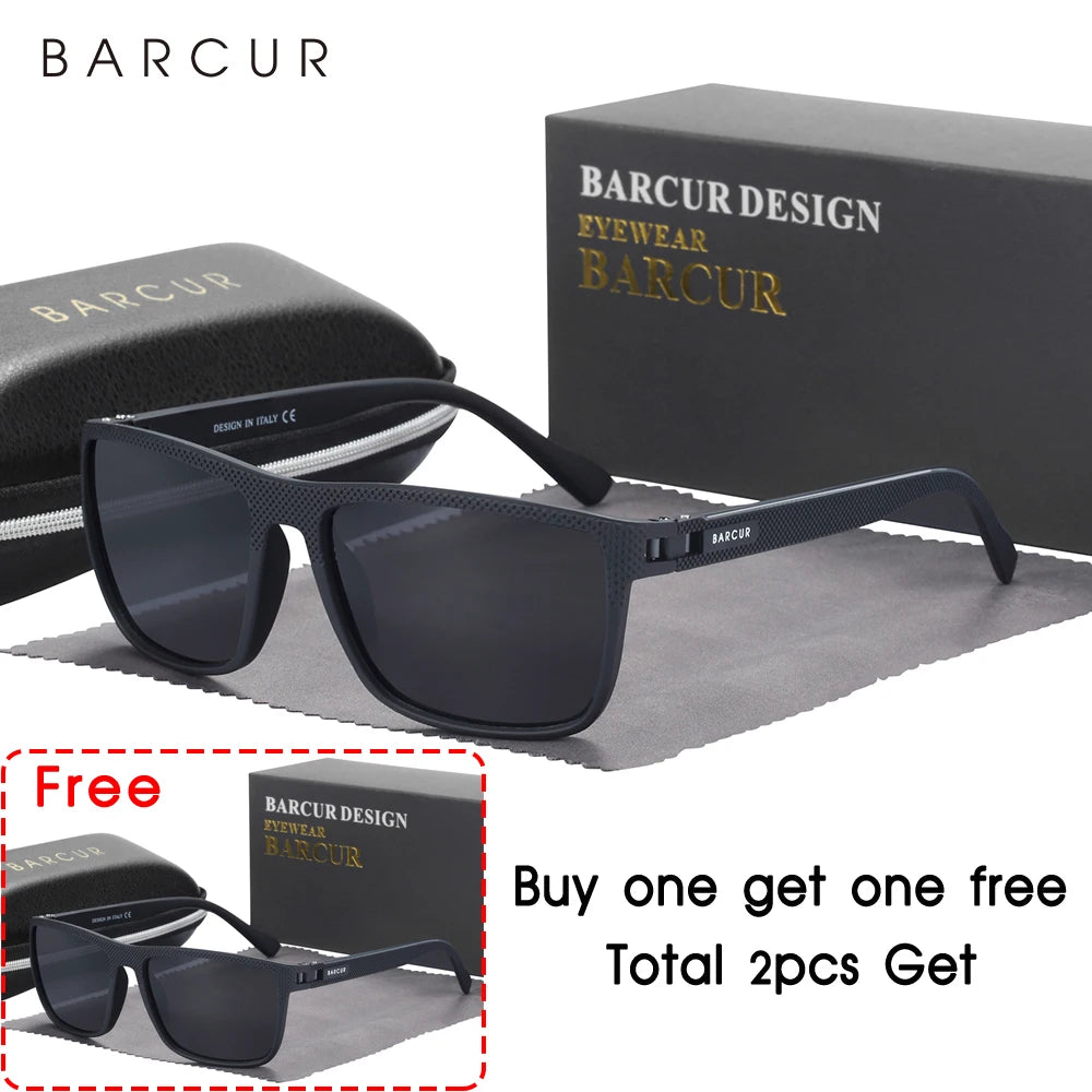 BARCUR TR90 Polarized Sunglasses