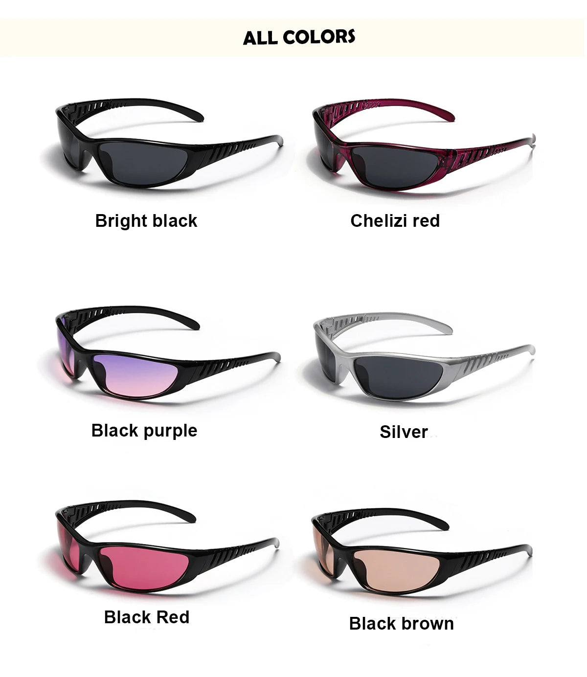 Y2K Future Silver Sunglasses