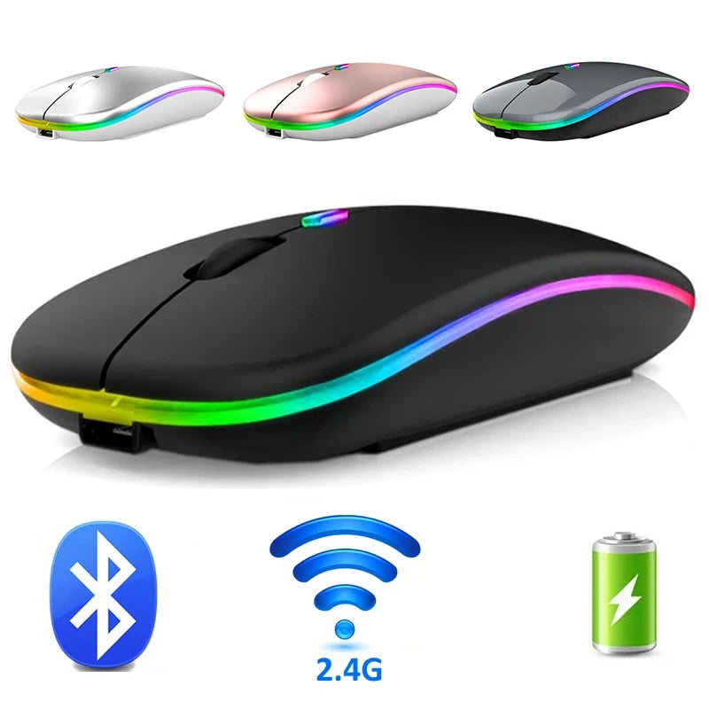 Dual Mode RGB Wireless Mouse
