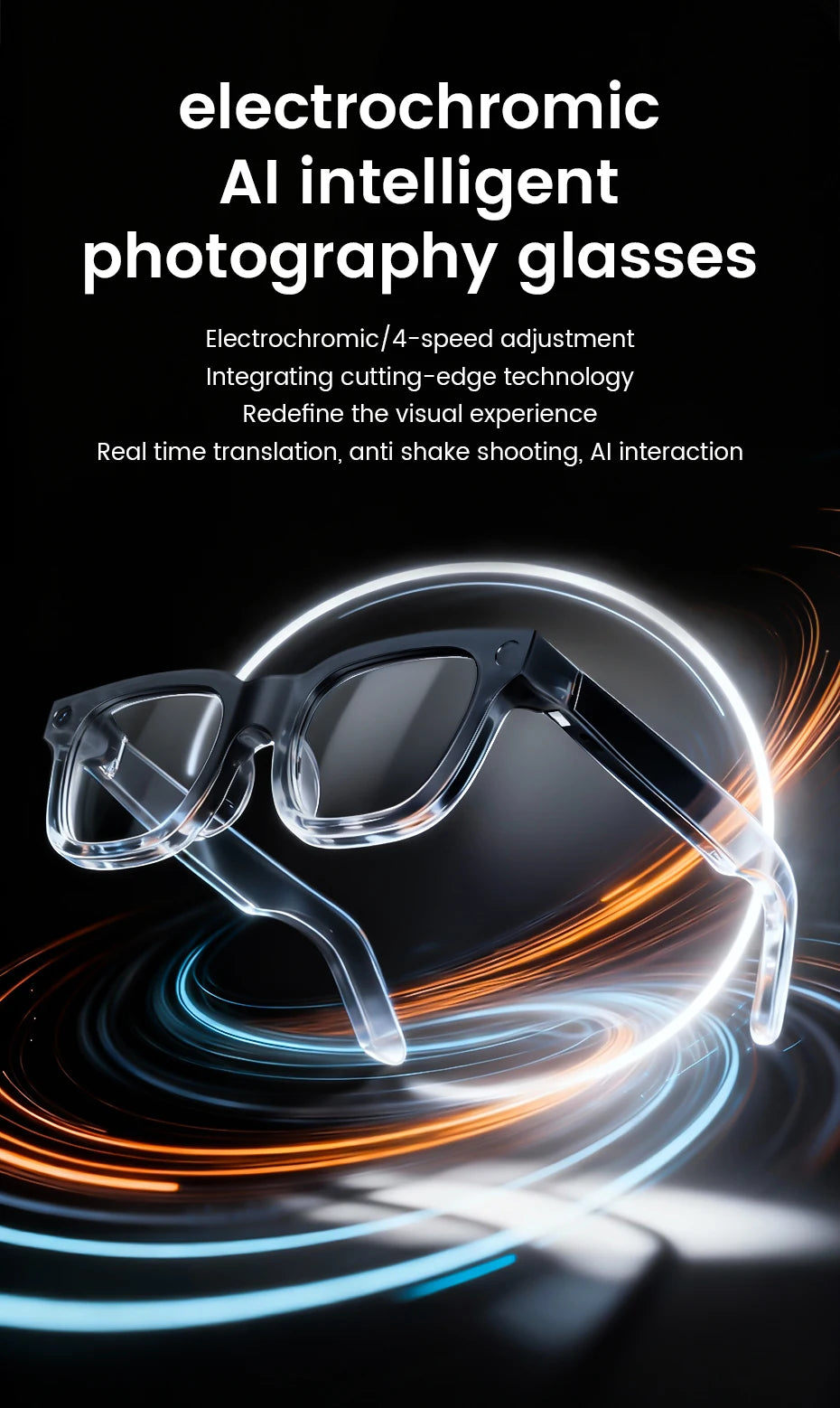 YAOCX AI Smart Vision Glasses