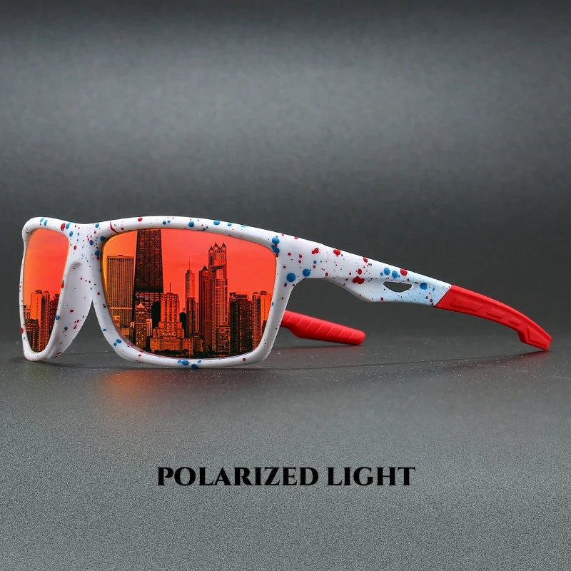 VEGUEROS Sport Goggle Polarized Sunglasses