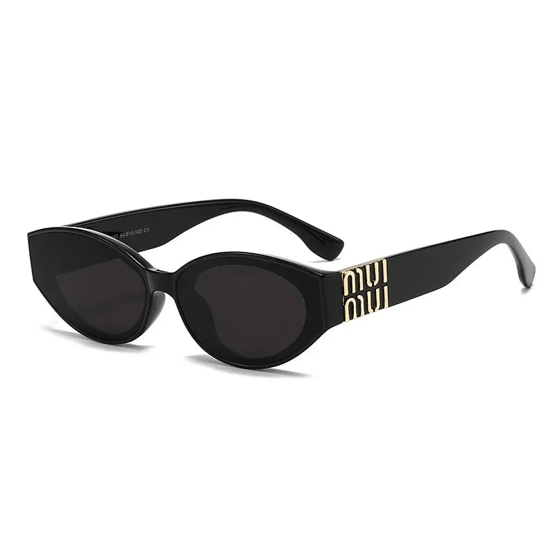 TAFN Gradient Oval Sunglasses